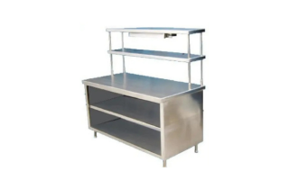 PICK UP COUNTER WITH FOOD WARMER